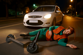 E-scooter collision after a costume party in Irvine: who’s at fault and how to prove it