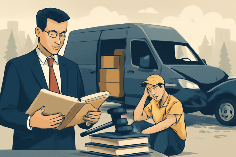 Building a Claim Against the Company: Not Just the Driver in Delivery Van Crashes During Early Holiday Shipping