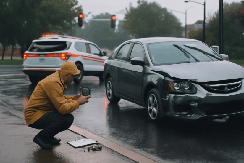 Orange County Rain-Day Crash Claims: Evidence to Collect After a Stormy-Weather Wreck