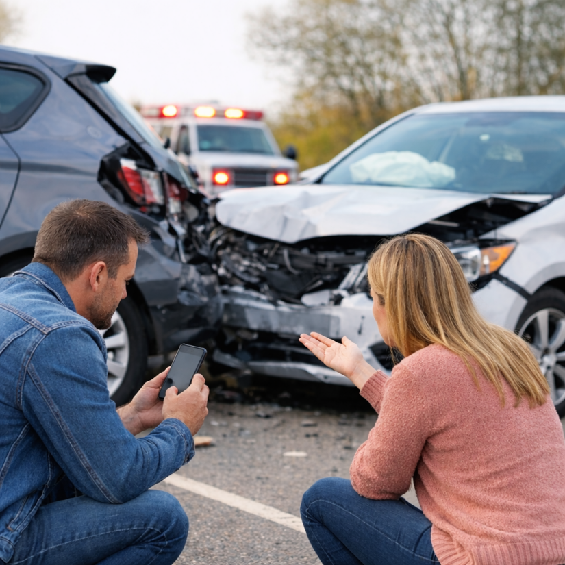 What to Do If You’re Hit by a Distracted Driver During Spring Commute Season
