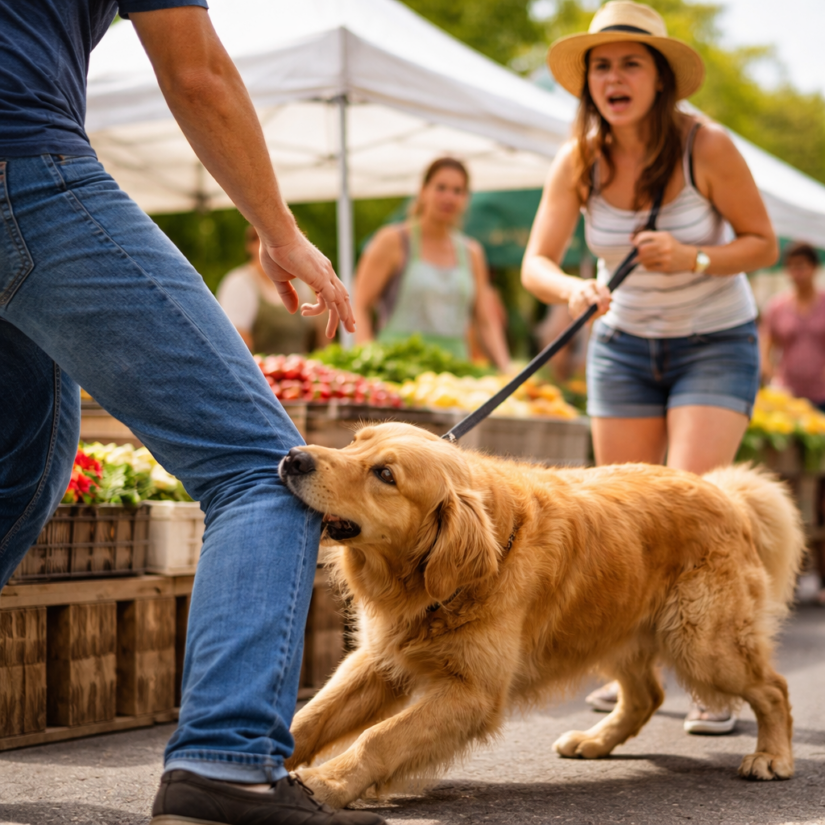 Dog Bite at a California Farmers Market or Street Fair: Who Can Be Held Responsible?