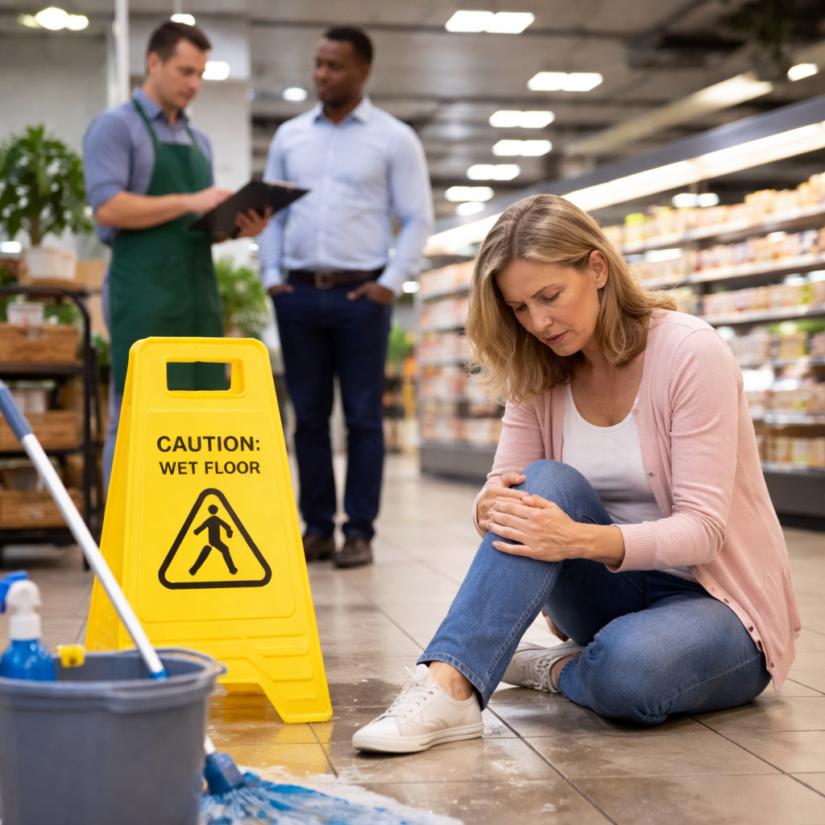 Slip and Fall After Spring Cleaning at a Store or Restaurant in Orange County: Key Evidence to Protect Your Claim