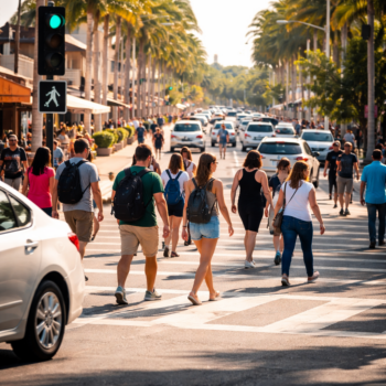 Why April Sees a Spike in Pedestrian Accidents Across Orange County