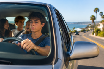 Common Causes of Teen Driver Accidents During Summer Break in California