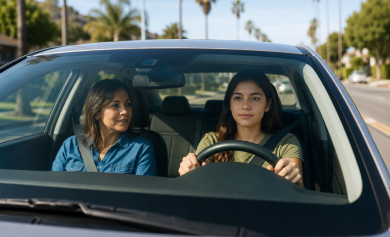 Why August Is One of California’s Riskiest Months for Teen Drivers